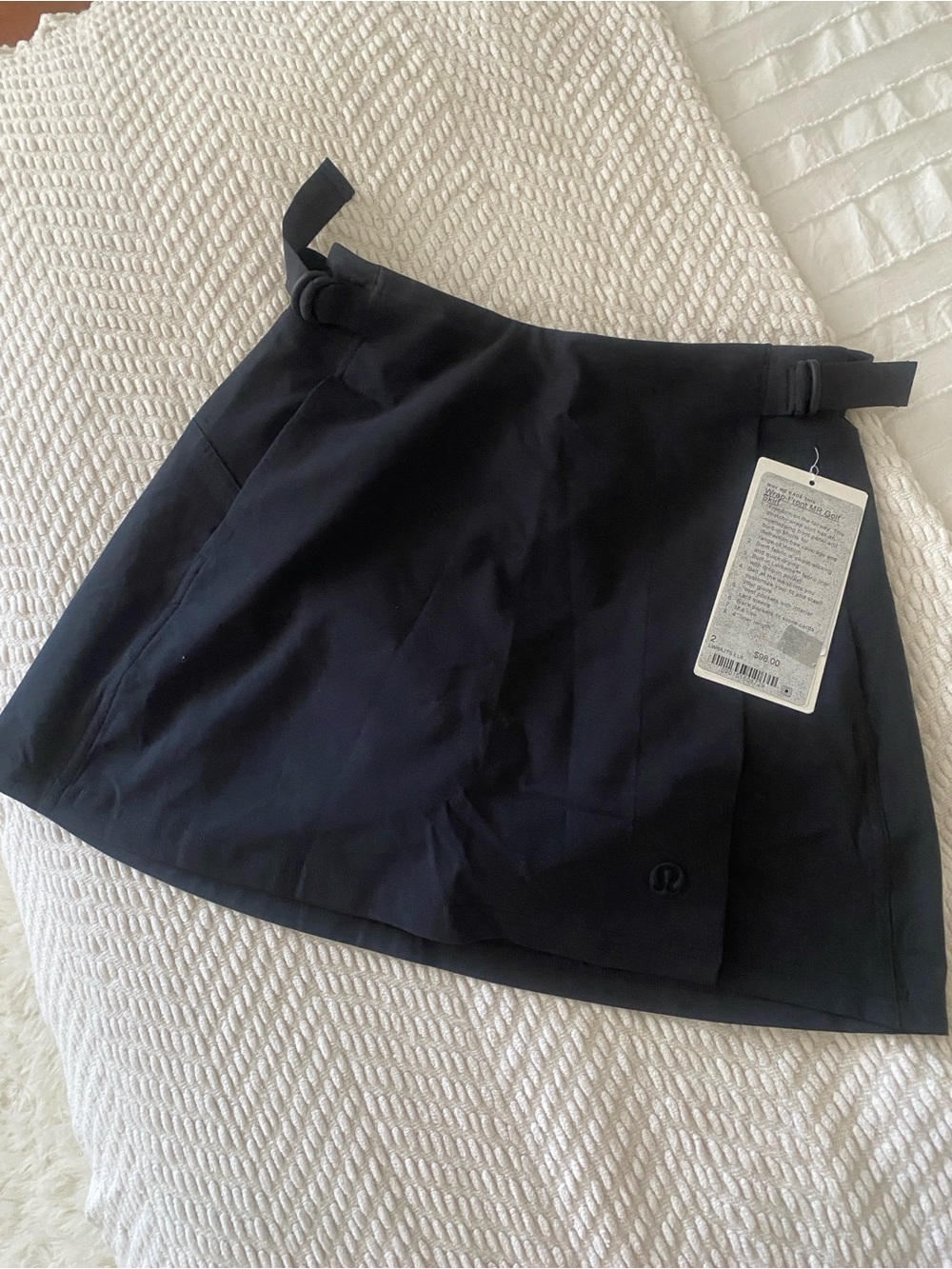 lululemon athletica Navy-Black Athletic Mini Skirt